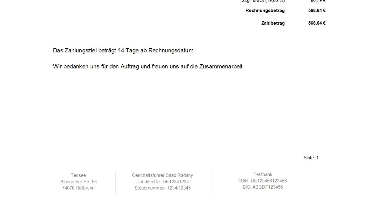 Vorschau Druckvorlage Auftrag 2/3