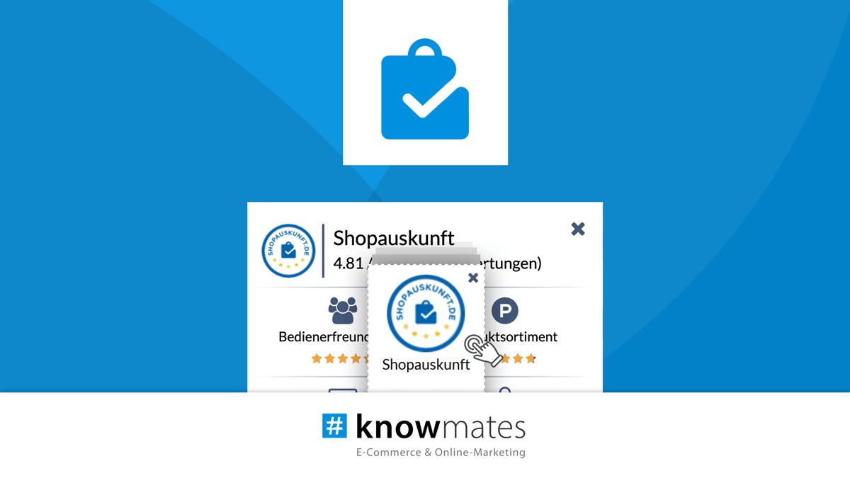Shopauskunft Widget (Bewertungen sammeln und anzeigen)