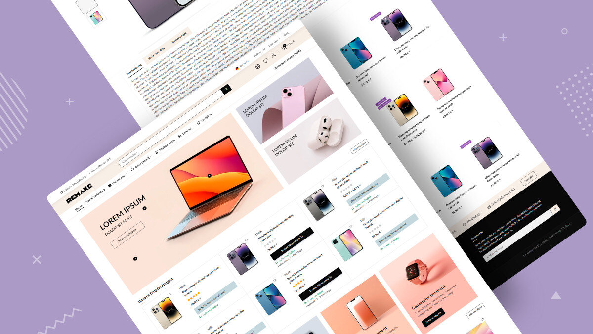 Remake - Das barrierefreie JTL-Shop-Template f&uuml;r ambitionierte JTL-Shops