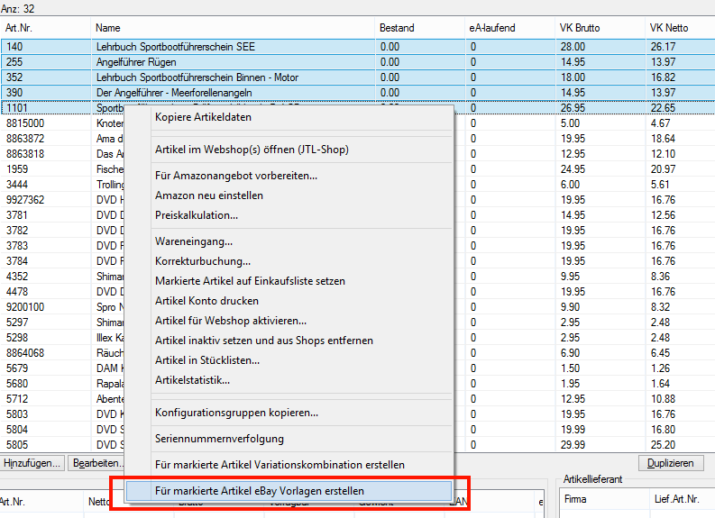 Ebay Globale Vorlage Nutzen Massenweise Blog