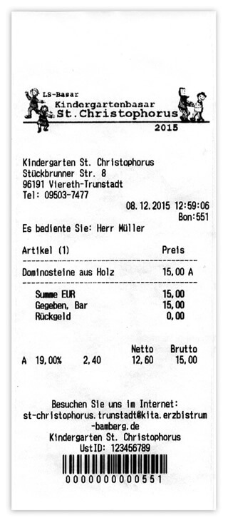 Ls Pos Kassenbon Blog
