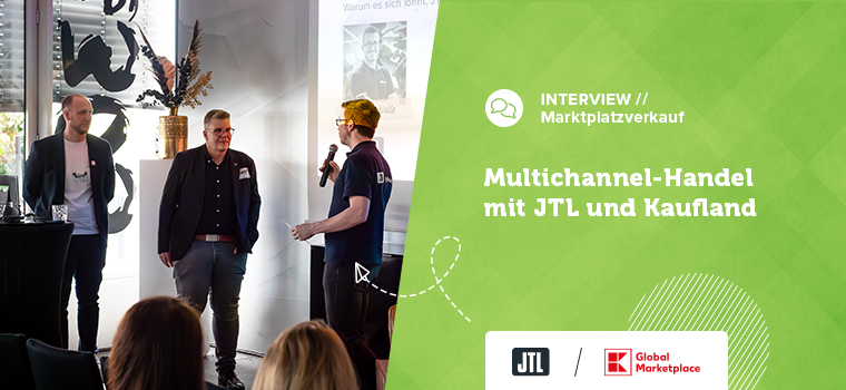 Interview mit dem Onlinehändler Stahlwerk beim Kaufland-MeetUp mit JTL