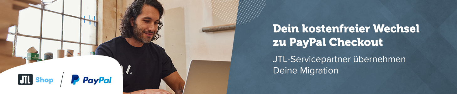 PayPal Checkout Wechsel mit JTL-Servicepartner