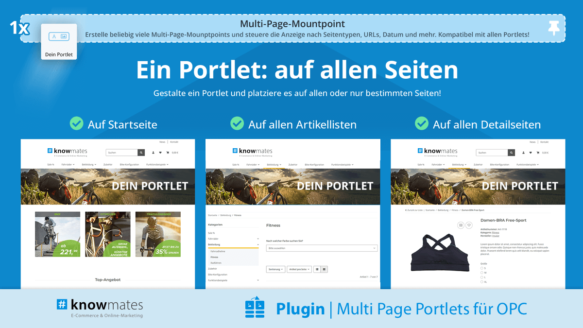 Plugin JTL-Extension Store Multi Page Portlet